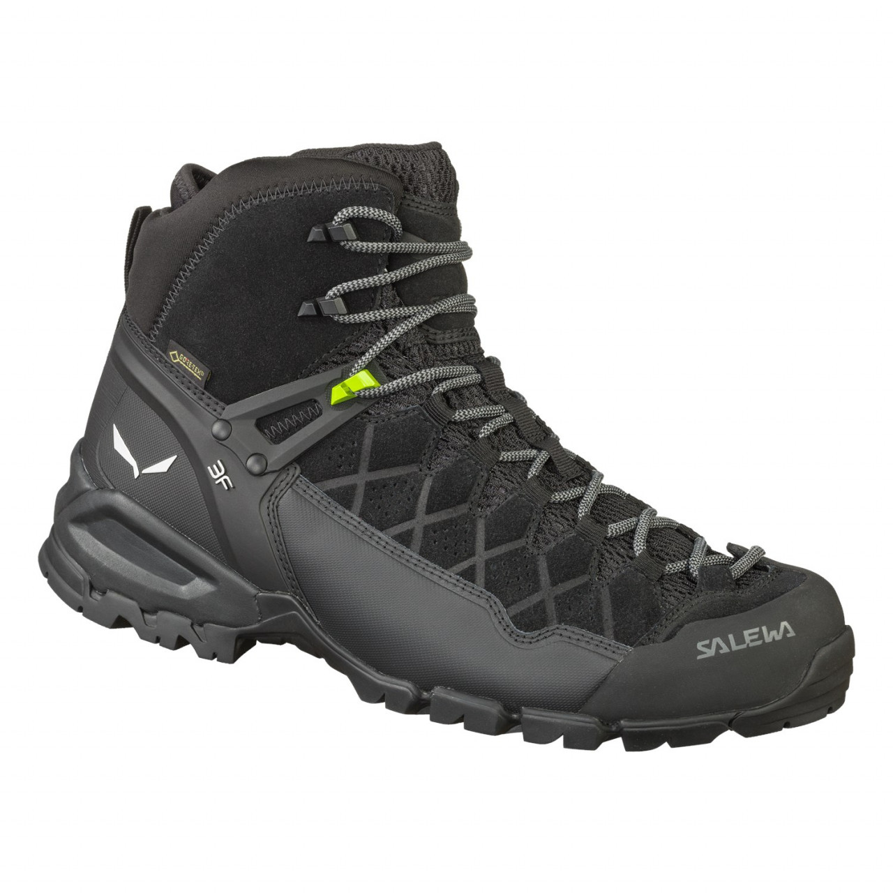 Salewa Alp Trainer Mid GORE-TEX® Erkek Bot Siyah/Siyah Türkiye 751398XWM